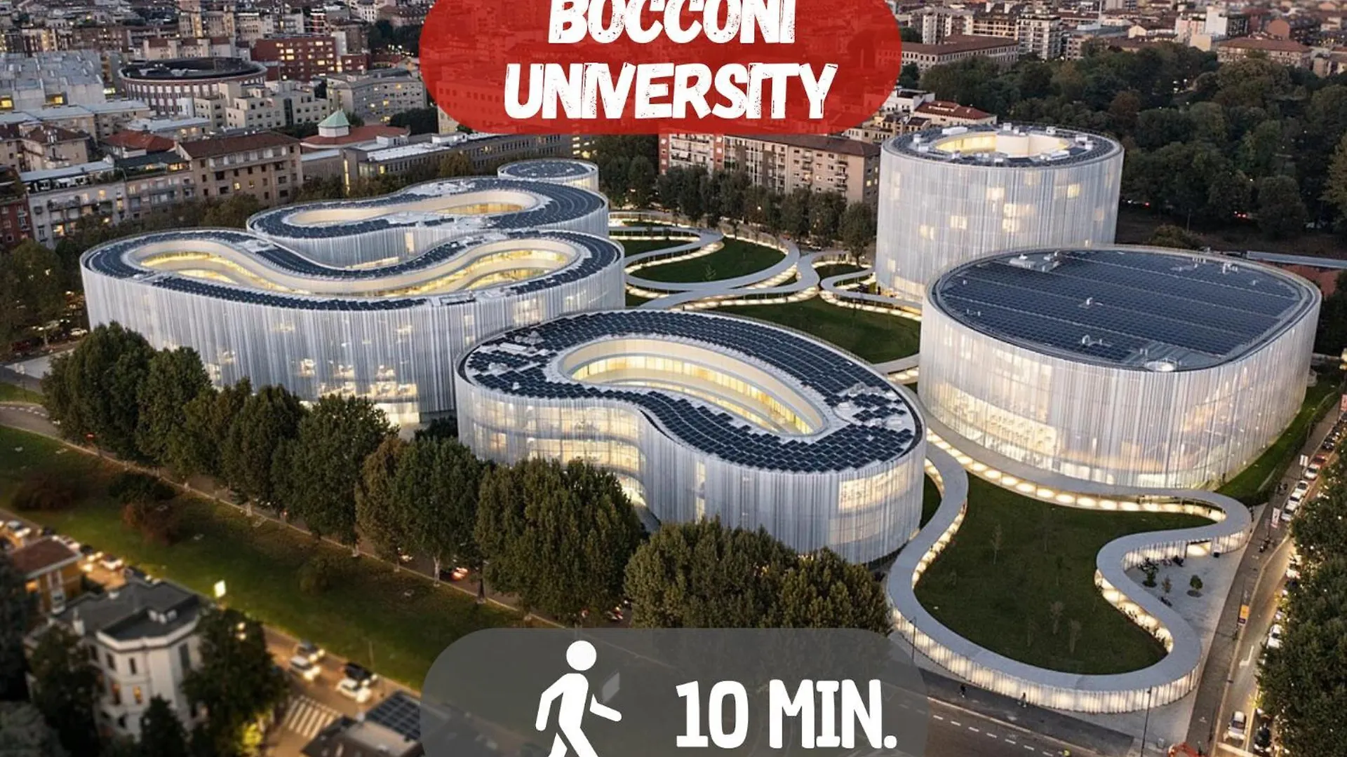 10 Min Walk From Prada, Bocconi And Metro Apartment Milan